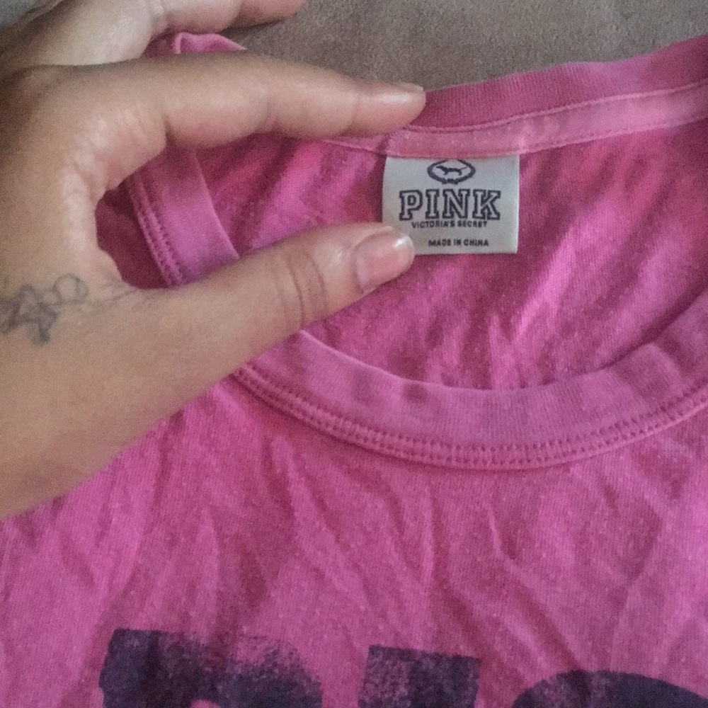 Pink shirt